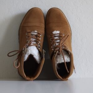 Time And Tru Brown Boots with Black Soles